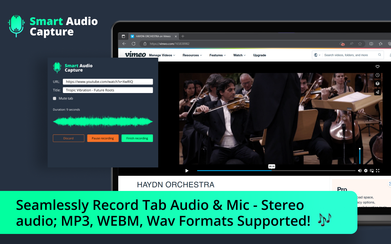 Smart Audio Capture chrome谷歌浏览器插件_扩展第1张截图