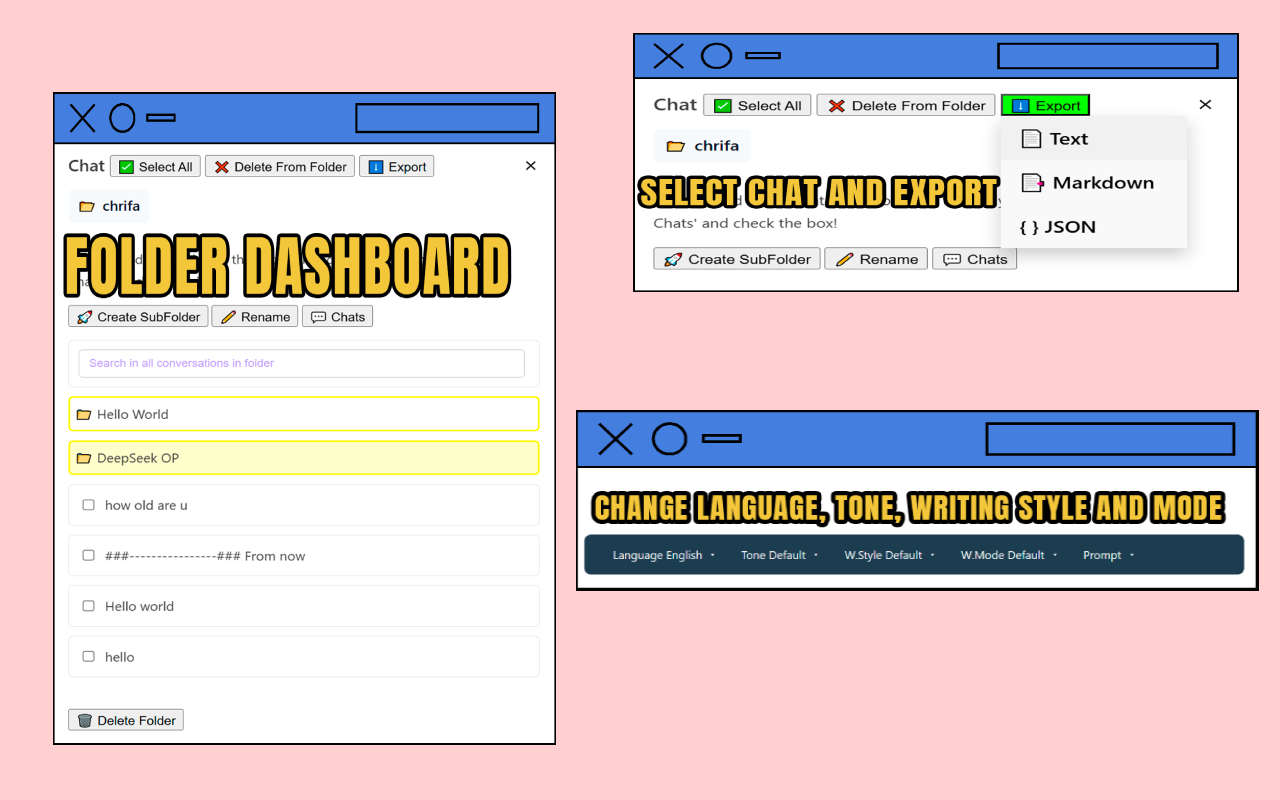 Overpowered DeepSeek chrome谷歌浏览器插件_扩展第1张截图
