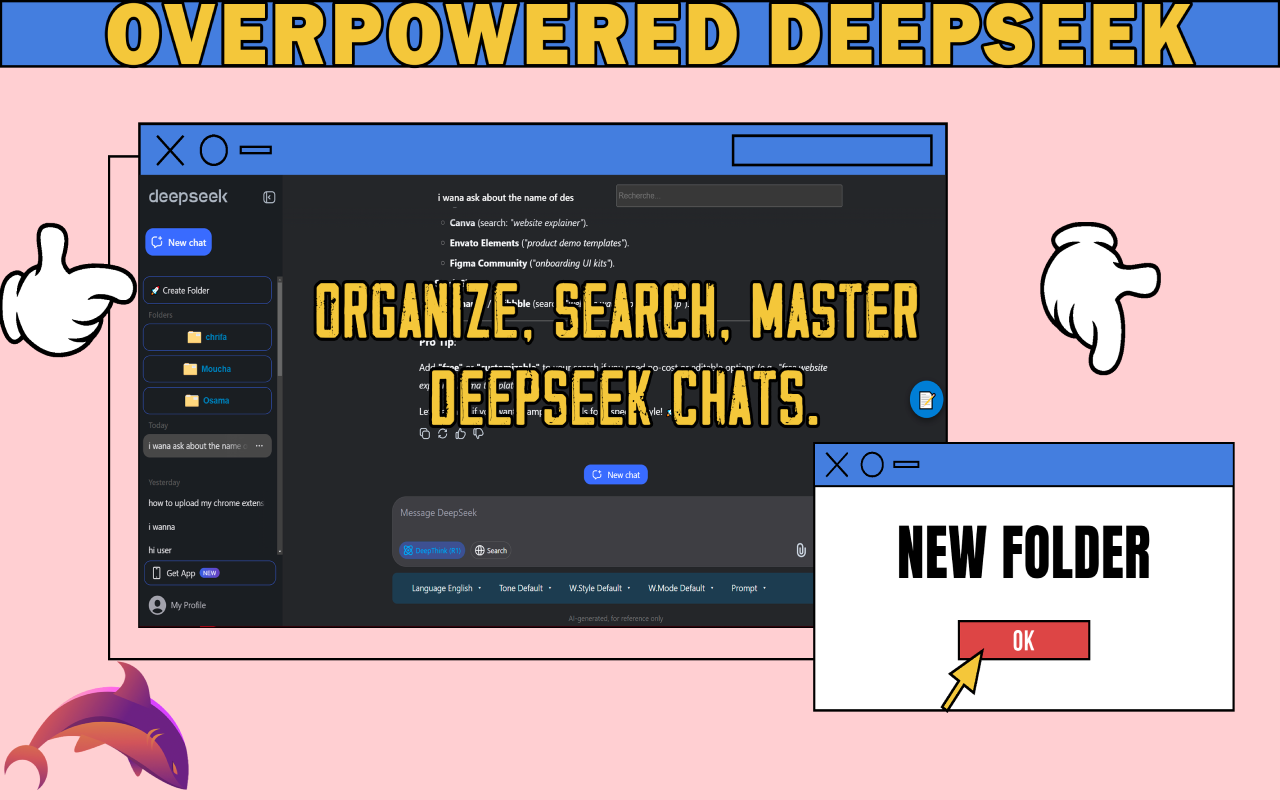 Overpowered DeepSeek chrome谷歌浏览器插件_扩展第3张截图