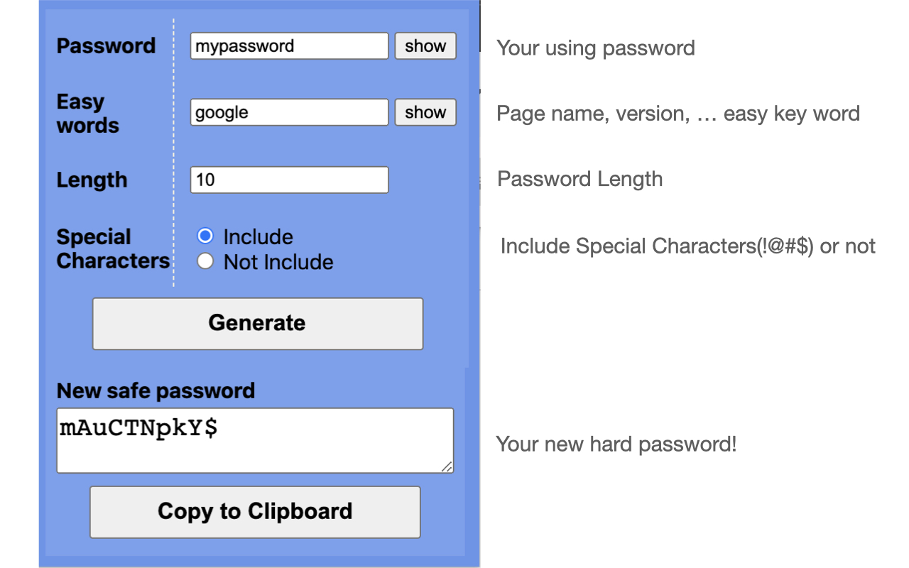 Password Converter chrome谷歌浏览器插件_扩展第1张截图