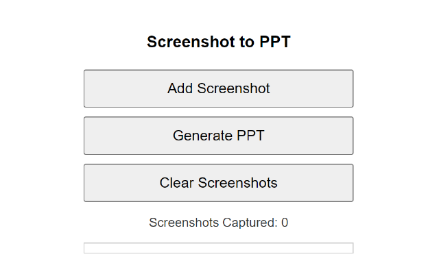 Screenshot to PPT chrome谷歌浏览器插件_扩展第2张截图