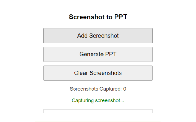 Screenshot to PPT chrome谷歌浏览器插件_扩展第3张截图
