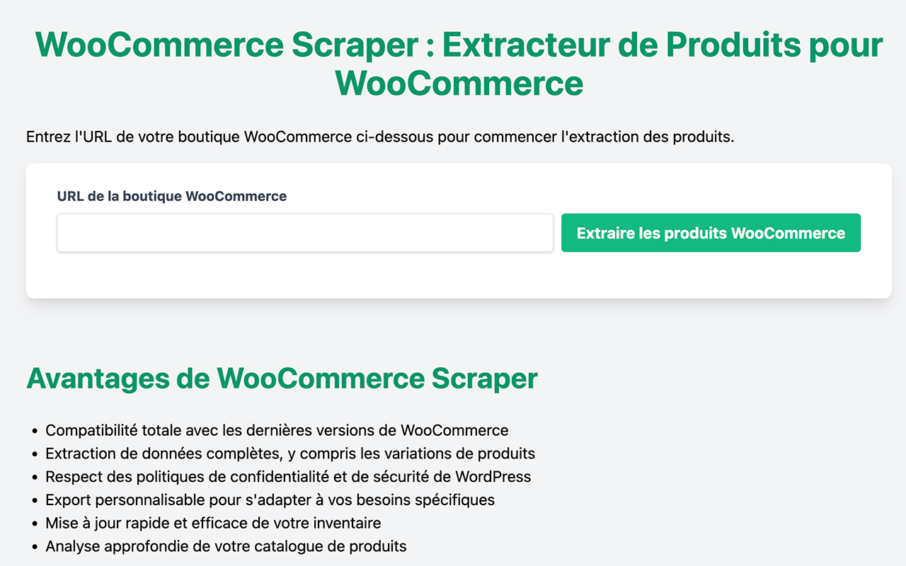WooCommerce Scraper chrome谷歌浏览器插件_扩展第1张截图