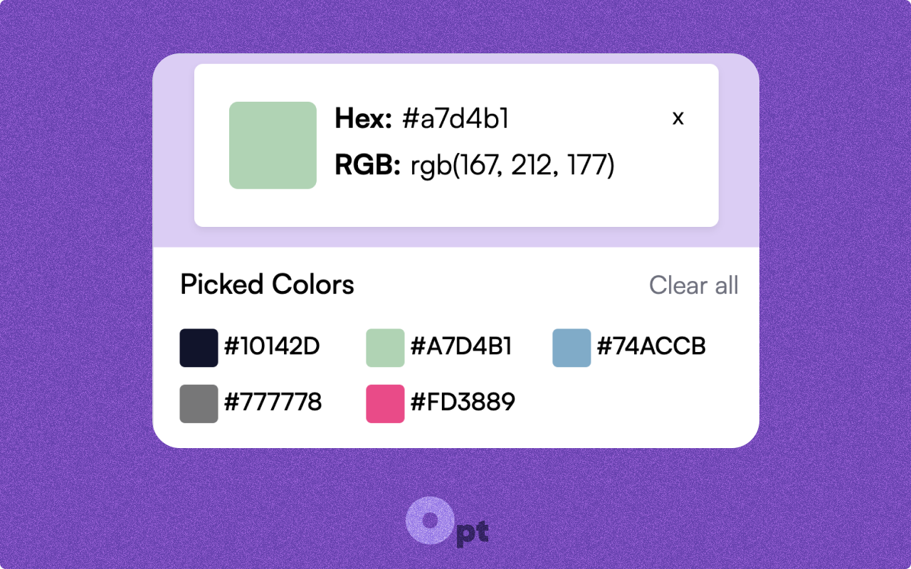 Opt - Colour Picker chrome谷歌浏览器插件_扩展第2张截图