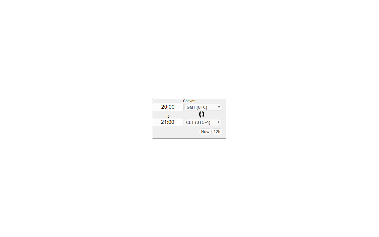 Simple Timezone Converter chrome谷歌浏览器插件_扩展第1张截图