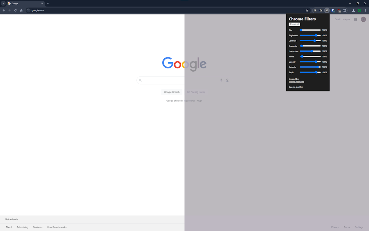 Chrome Filters chrome谷歌浏览器插件_扩展第1张截图