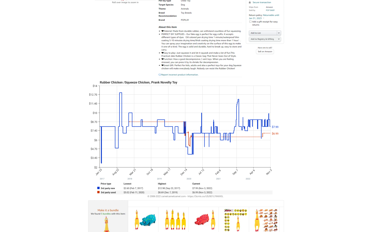 Amazon Price History Tracker chrome谷歌浏览器插件_扩展第1张截图
