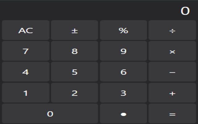 Calculator chrome谷歌浏览器插件_扩展第1张截图