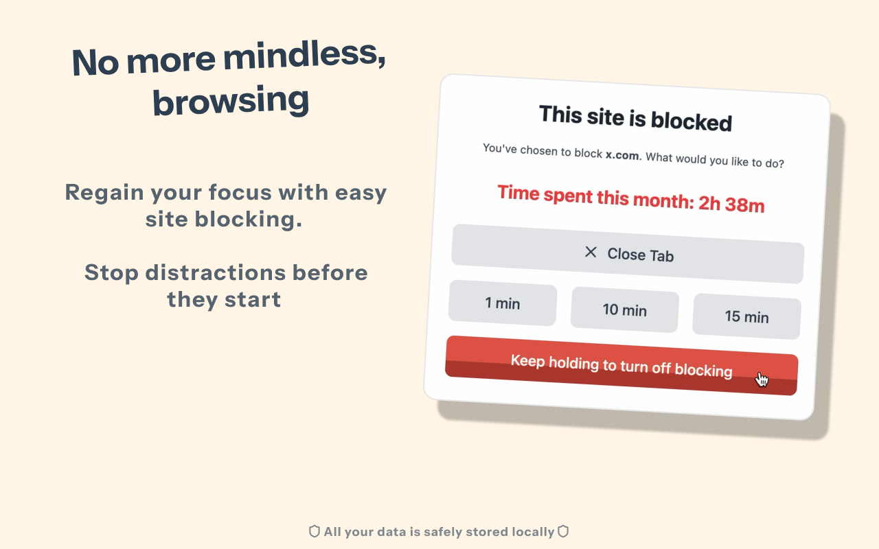 Browser Time chrome谷歌浏览器插件_扩展第1张截图