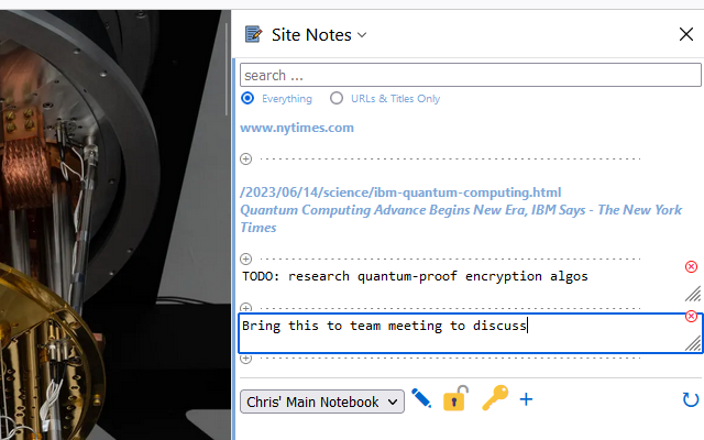 Site Notes chrome谷歌浏览器插件_扩展第2张截图