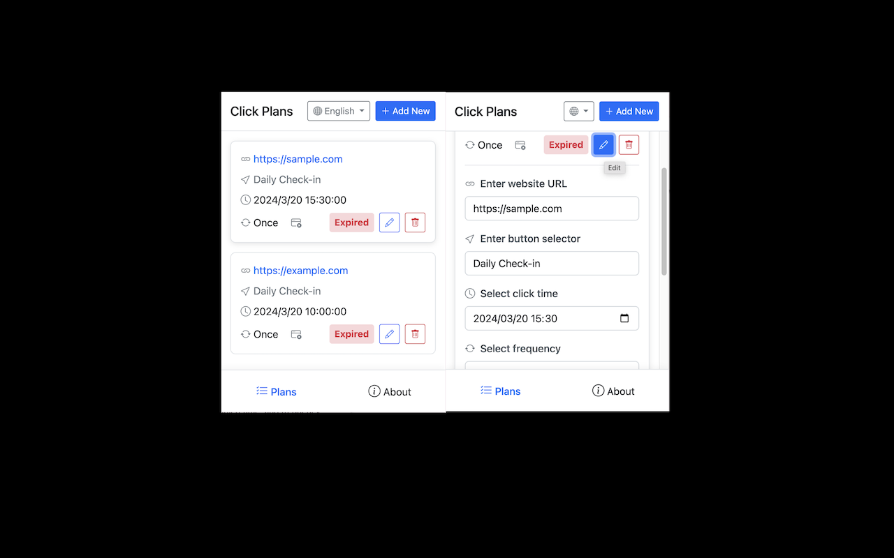 Auto Click Button chrome谷歌浏览器插件_扩展第1张截图