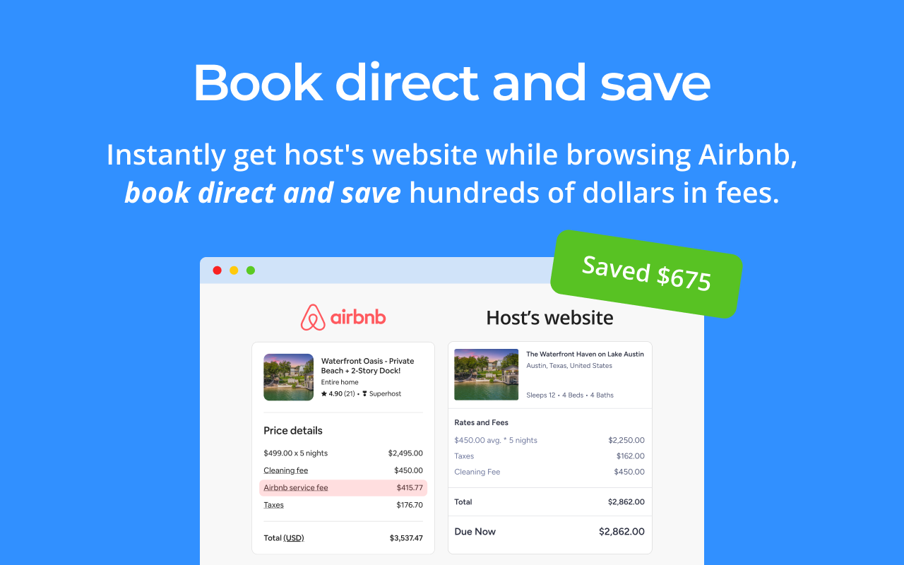 OpenBnB - Book direct and save! chrome谷歌浏览器插件_扩展第1张截图