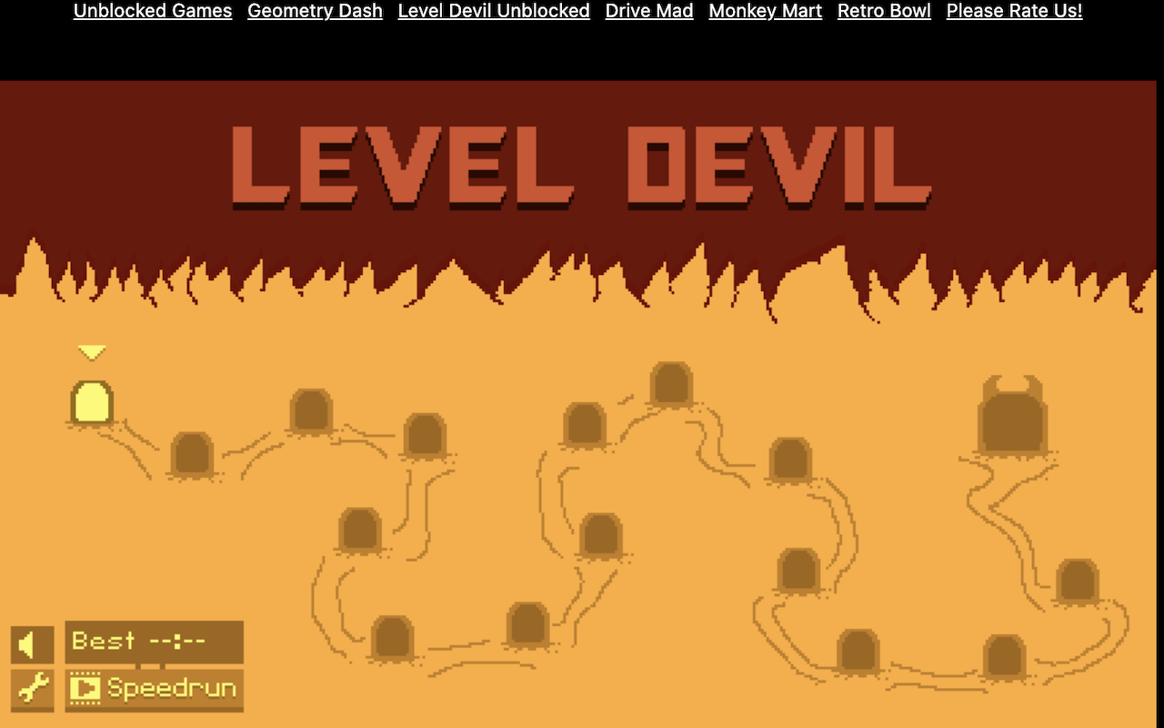 Level Devil Unblocked chrome谷歌浏览器插件_扩展第1张截图