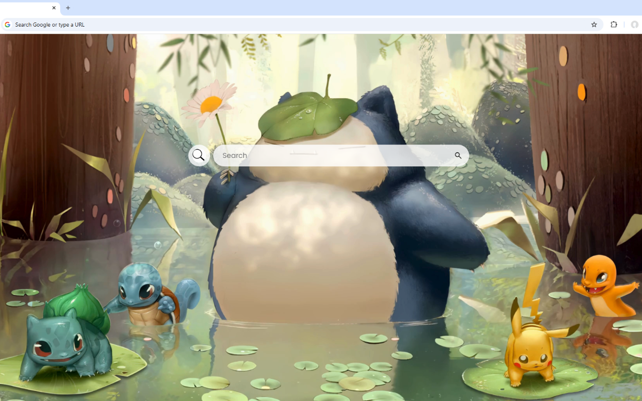 Snorlax With Friends Live Wallpaper chrome谷歌浏览器插件_扩展第3张截图