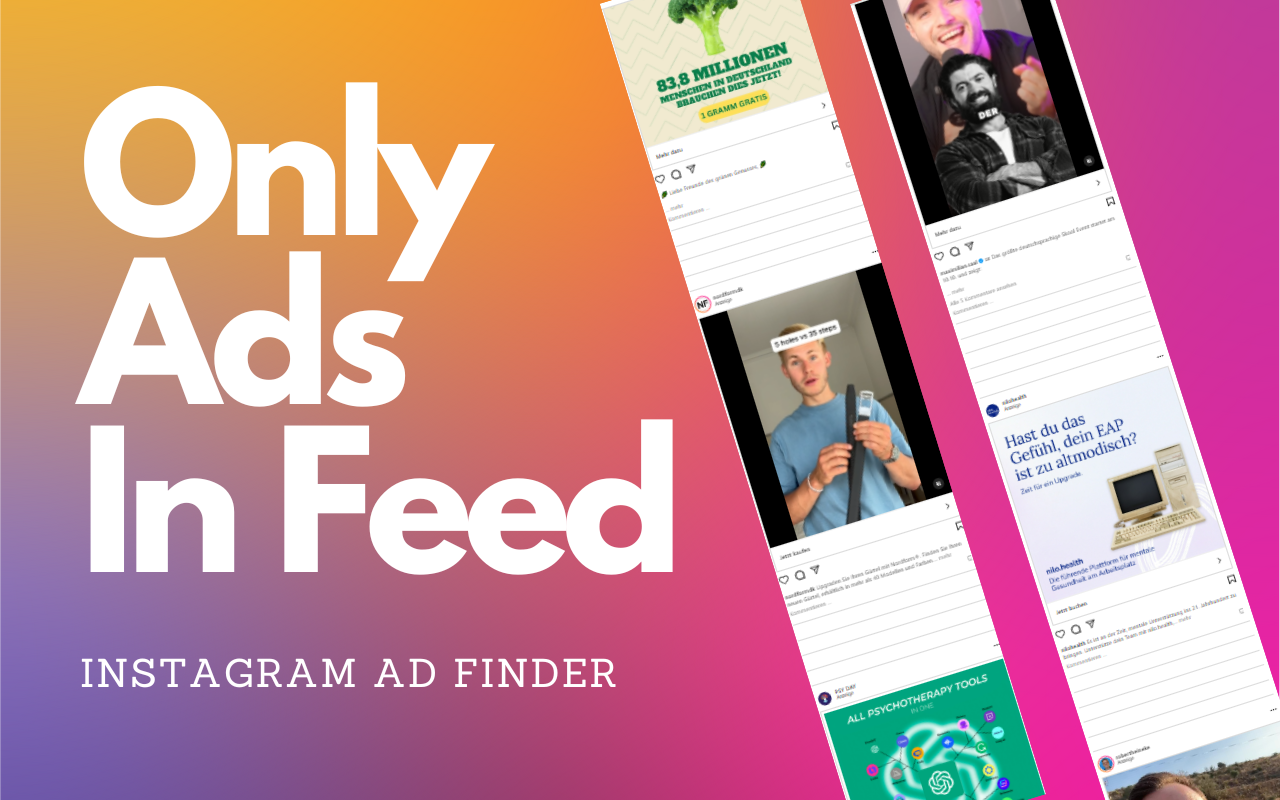 INSTAGRAM AD FINDER chrome谷歌浏览器插件_扩展第1张截图