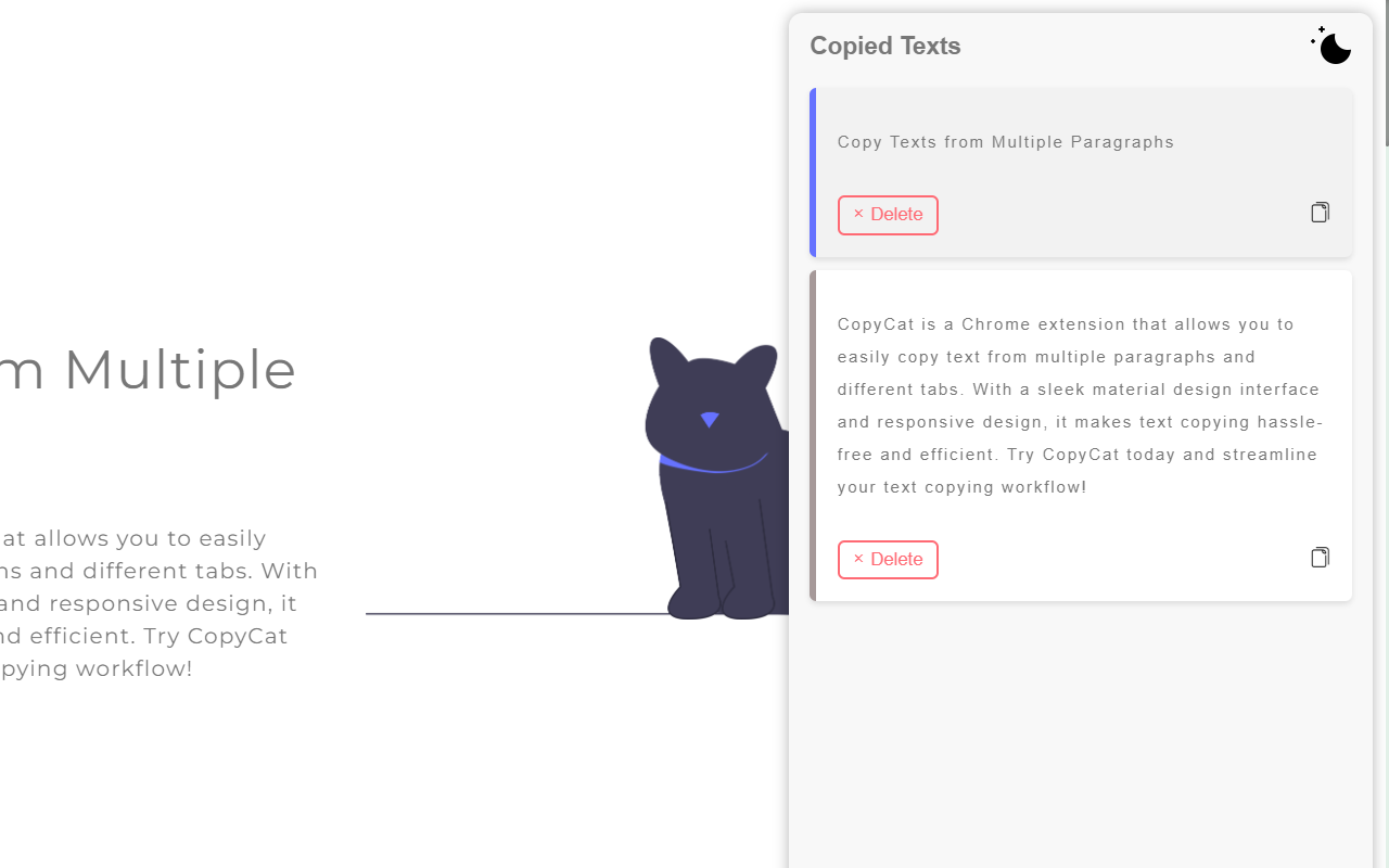 MyCopyCat chrome谷歌浏览器插件_扩展第3张截图