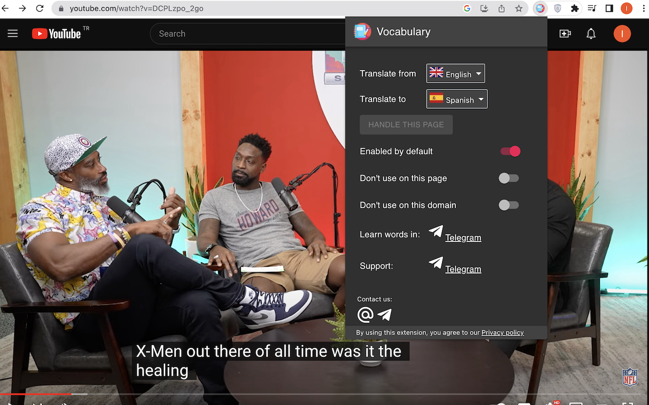 Spaced Repetition Vocabulary chrome谷歌浏览器插件_扩展第2张截图