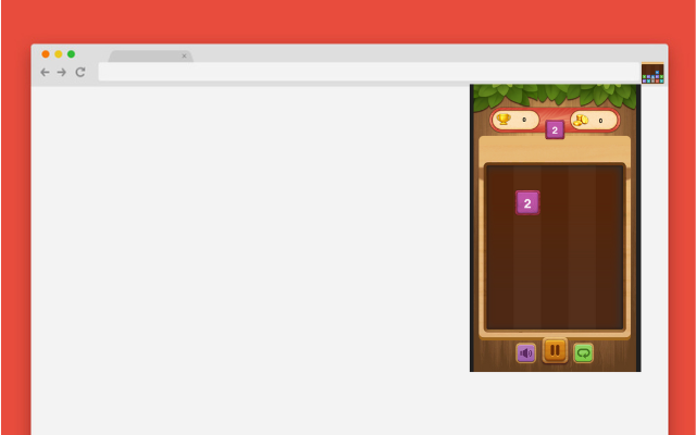 Merge Block 2048 chrome谷歌浏览器插件_扩展第1张截图