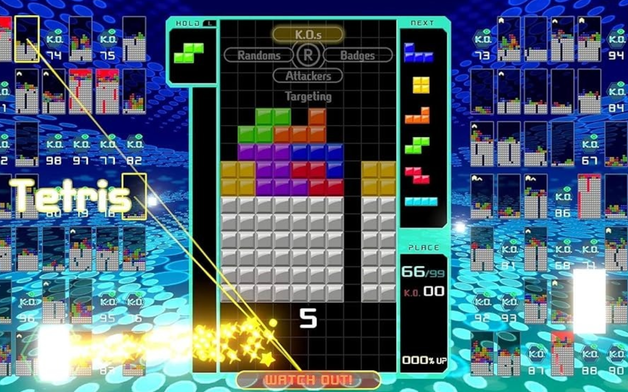 Tetris 99 - Block Puzzle chrome谷歌浏览器插件_扩展第1张截图