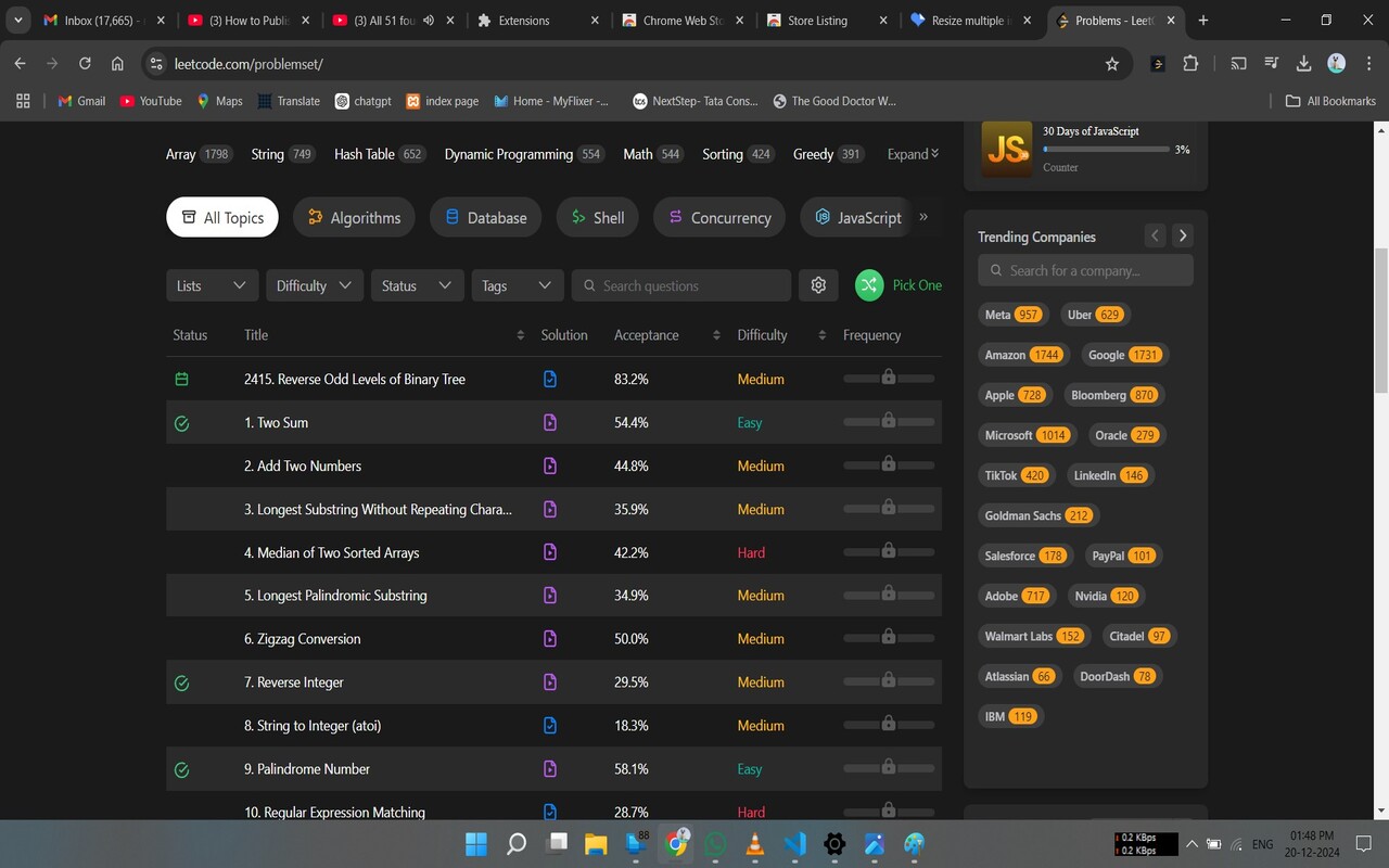 LeetCode Dark Mode chrome谷歌浏览器插件_扩展第1张截图