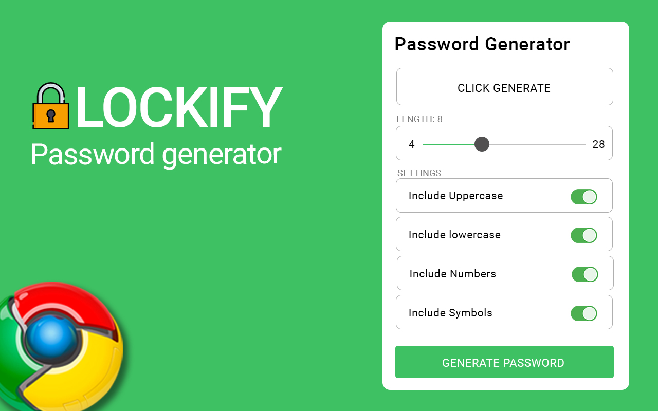 Lockify Password Generator chrome谷歌浏览器插件_扩展第2张截图