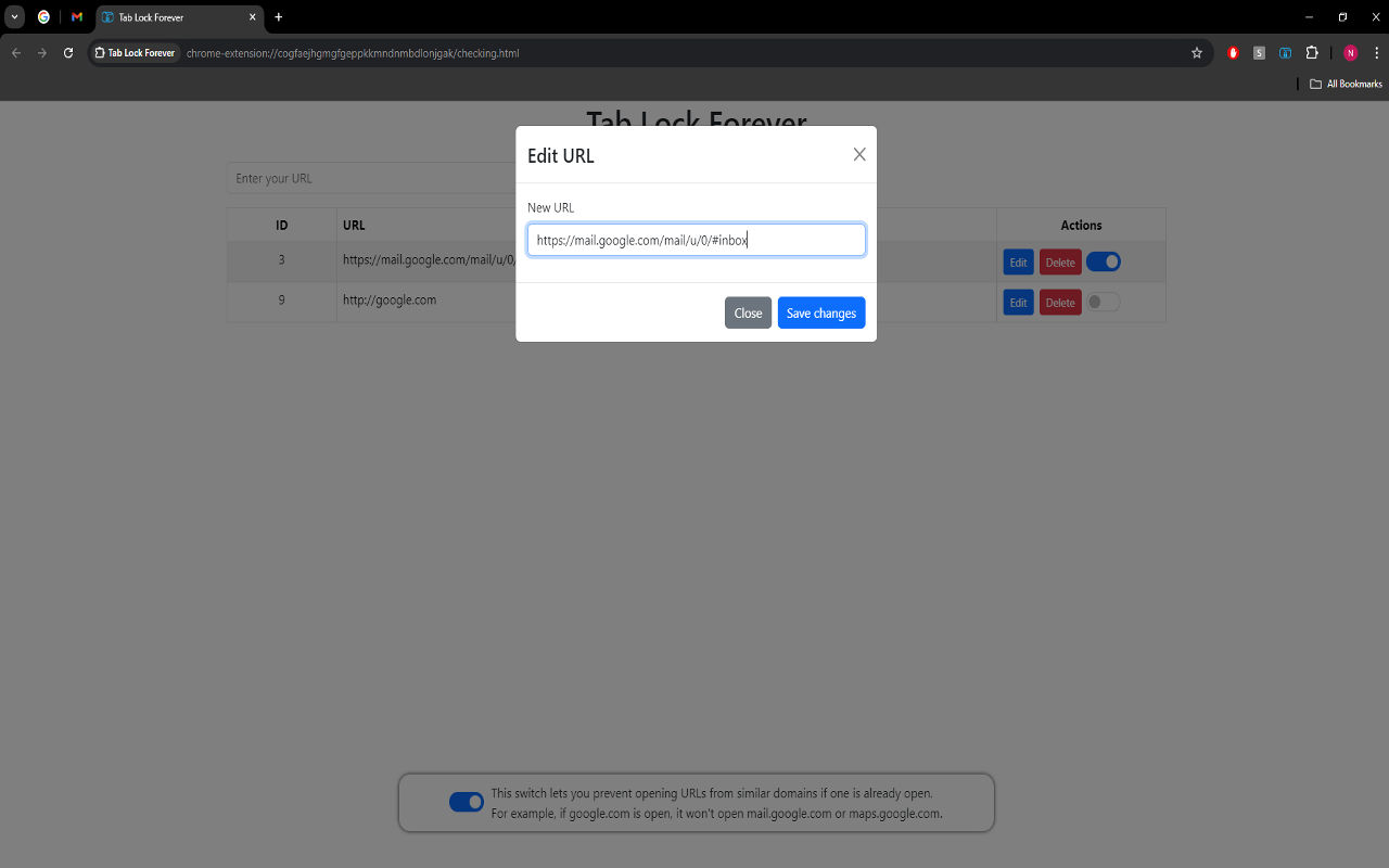 Tab Lock Forever chrome谷歌浏览器插件_扩展第3张截图