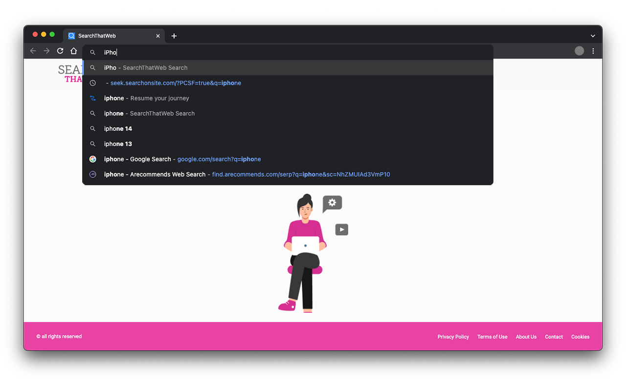 SearchThatWeb chrome谷歌浏览器插件_扩展第1张截图