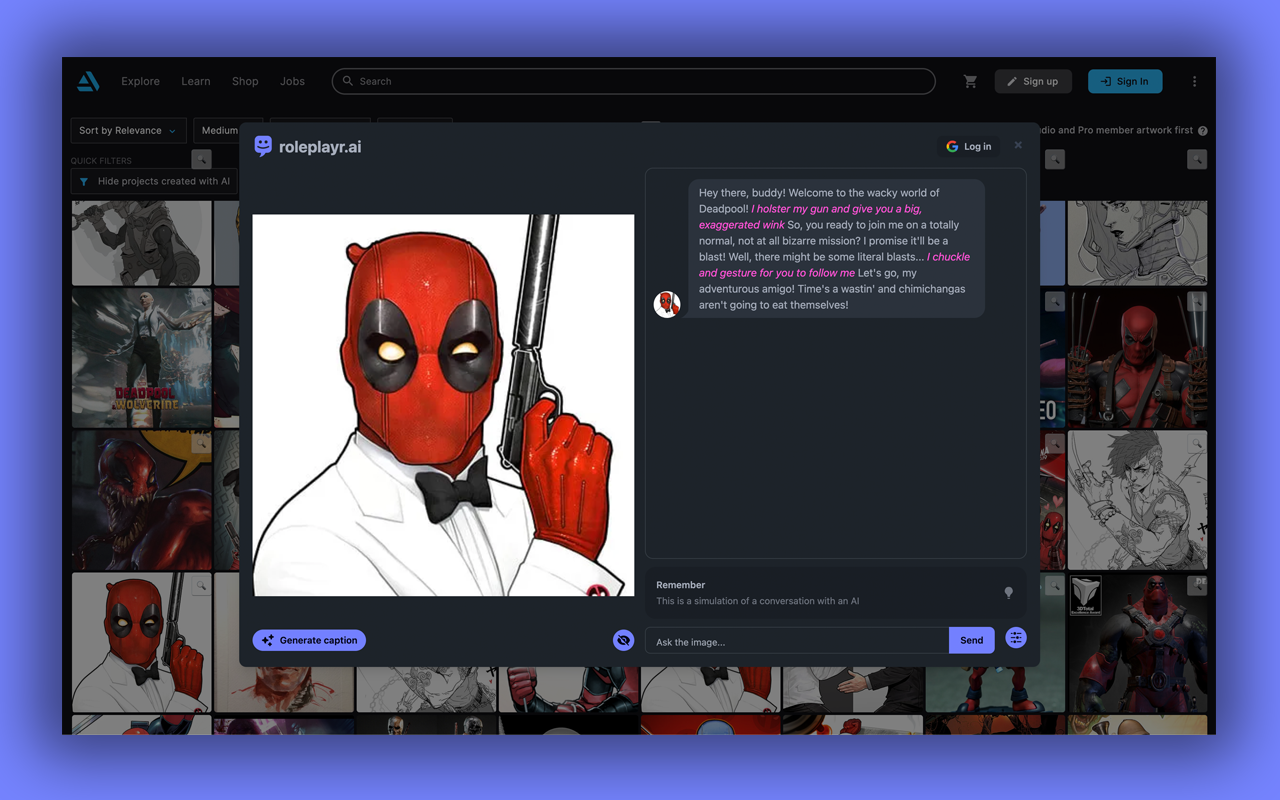roleplayr.ai chrome谷歌浏览器插件_扩展第1张截图