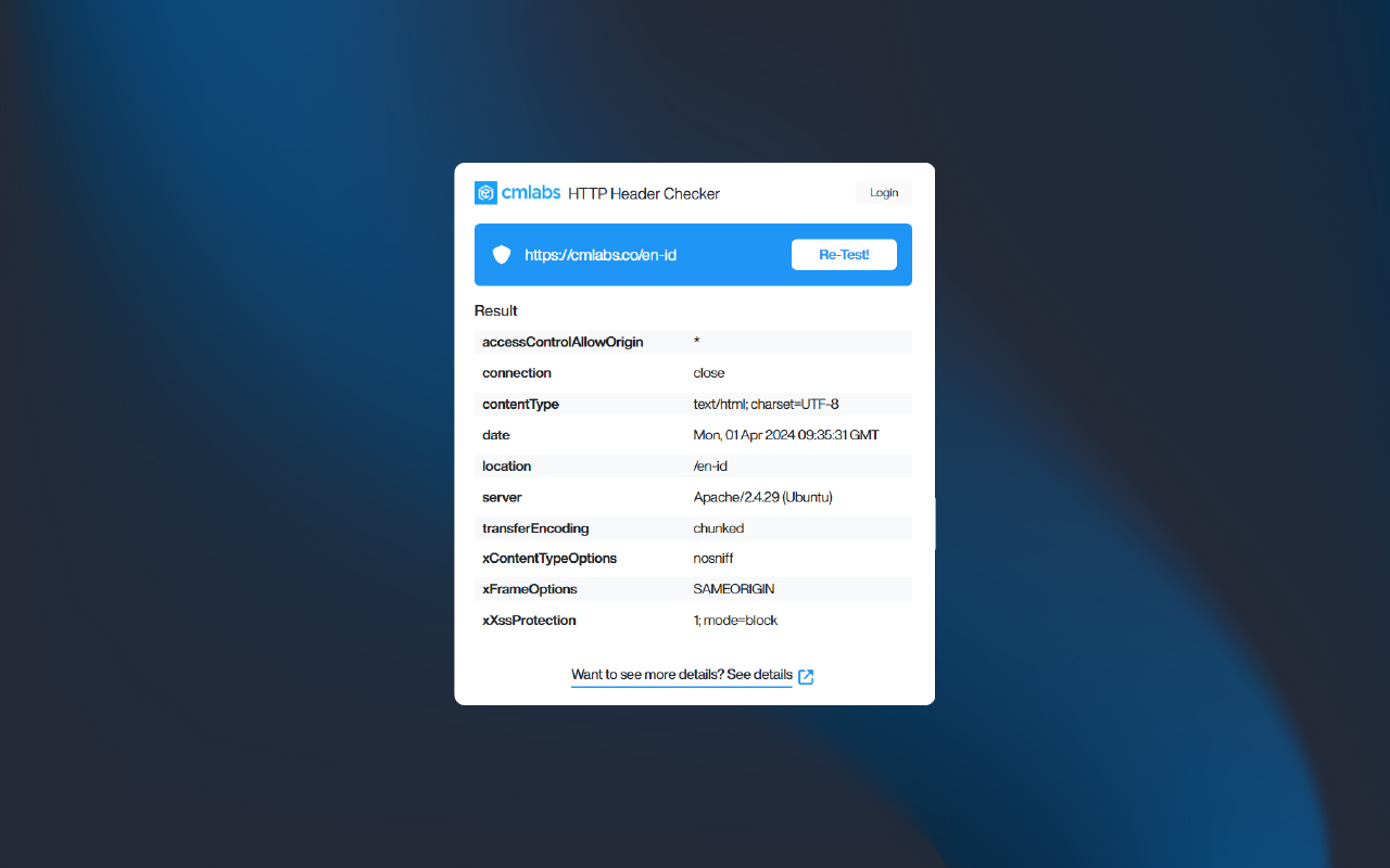 HTTP Header Checker - cmlabs SEO Tools chrome谷歌浏览器插件_扩展第3张截图