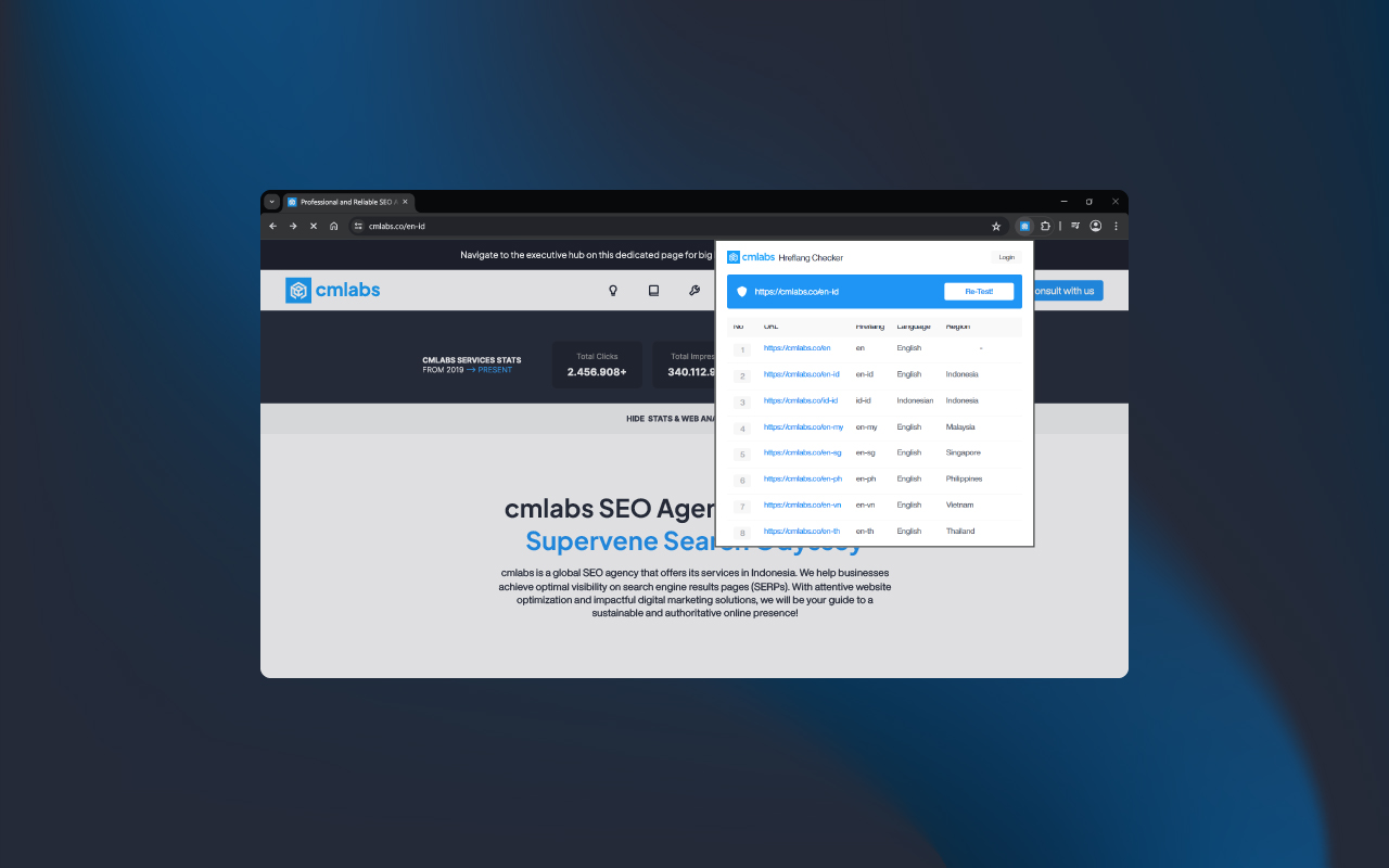 Hreflang Checker - cmlabs SEO Tools chrome谷歌浏览器插件_扩展第3张截图