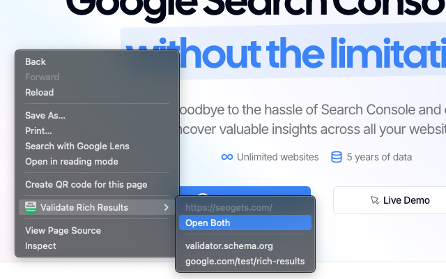 Rich Results Validator for SEO chrome谷歌浏览器插件_扩展第1张截图