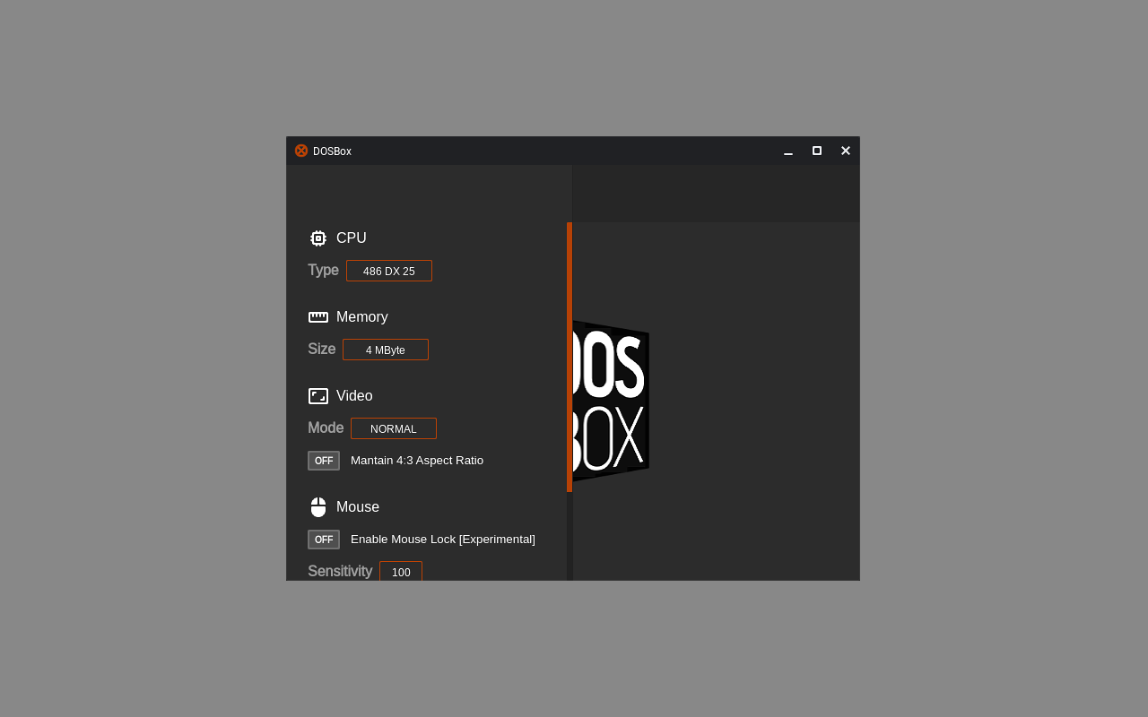 DOSBox chrome谷歌浏览器插件_扩展第2张截图