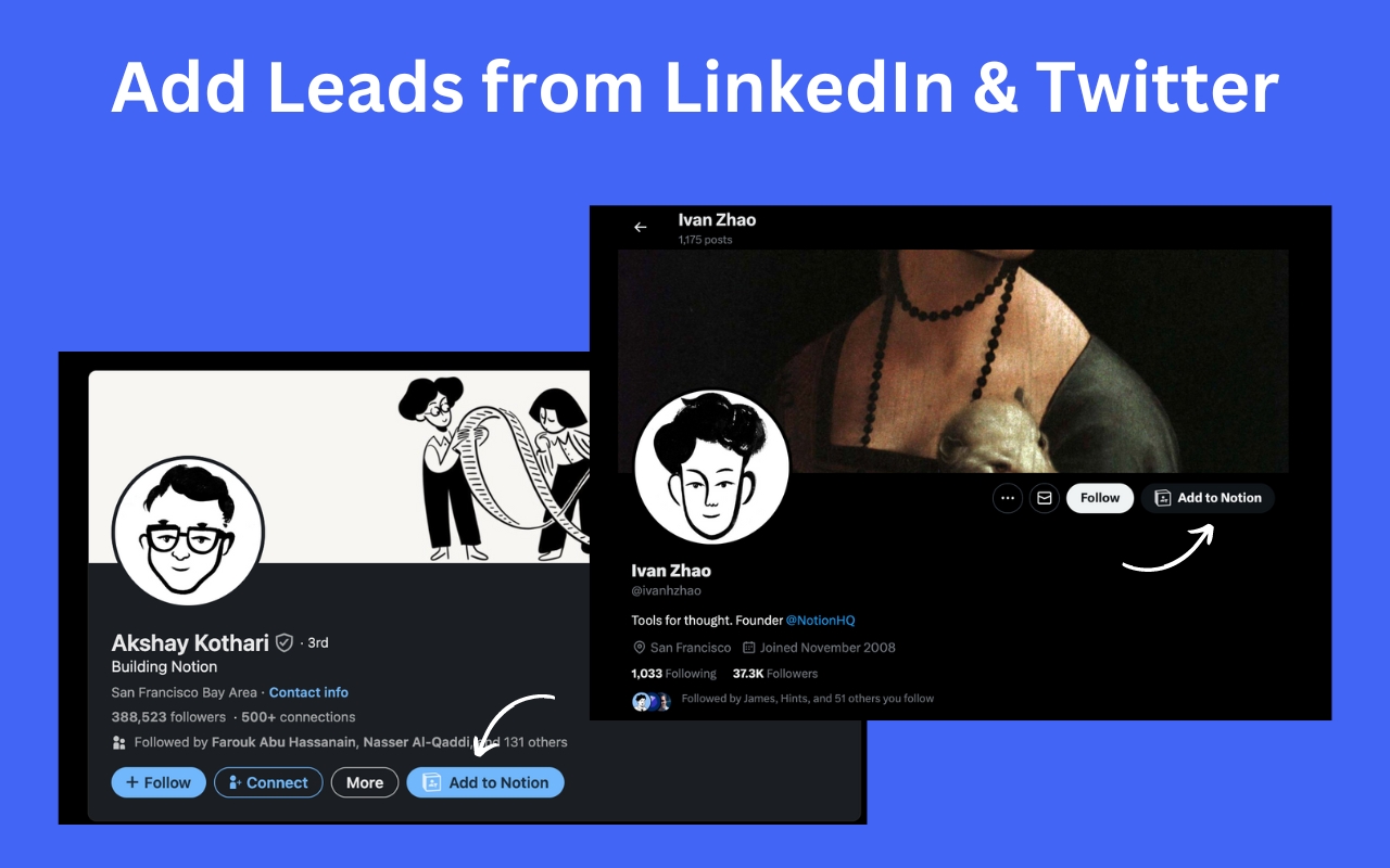 Leads to Notion chrome谷歌浏览器插件_扩展第3张截图