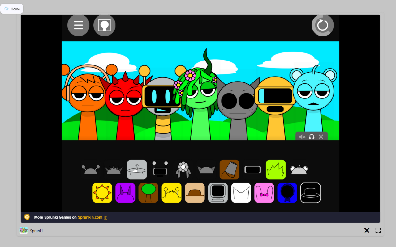 Sprunki Game | Play Sprunki Incredibox chrome谷歌浏览器插件_扩展第1张截图