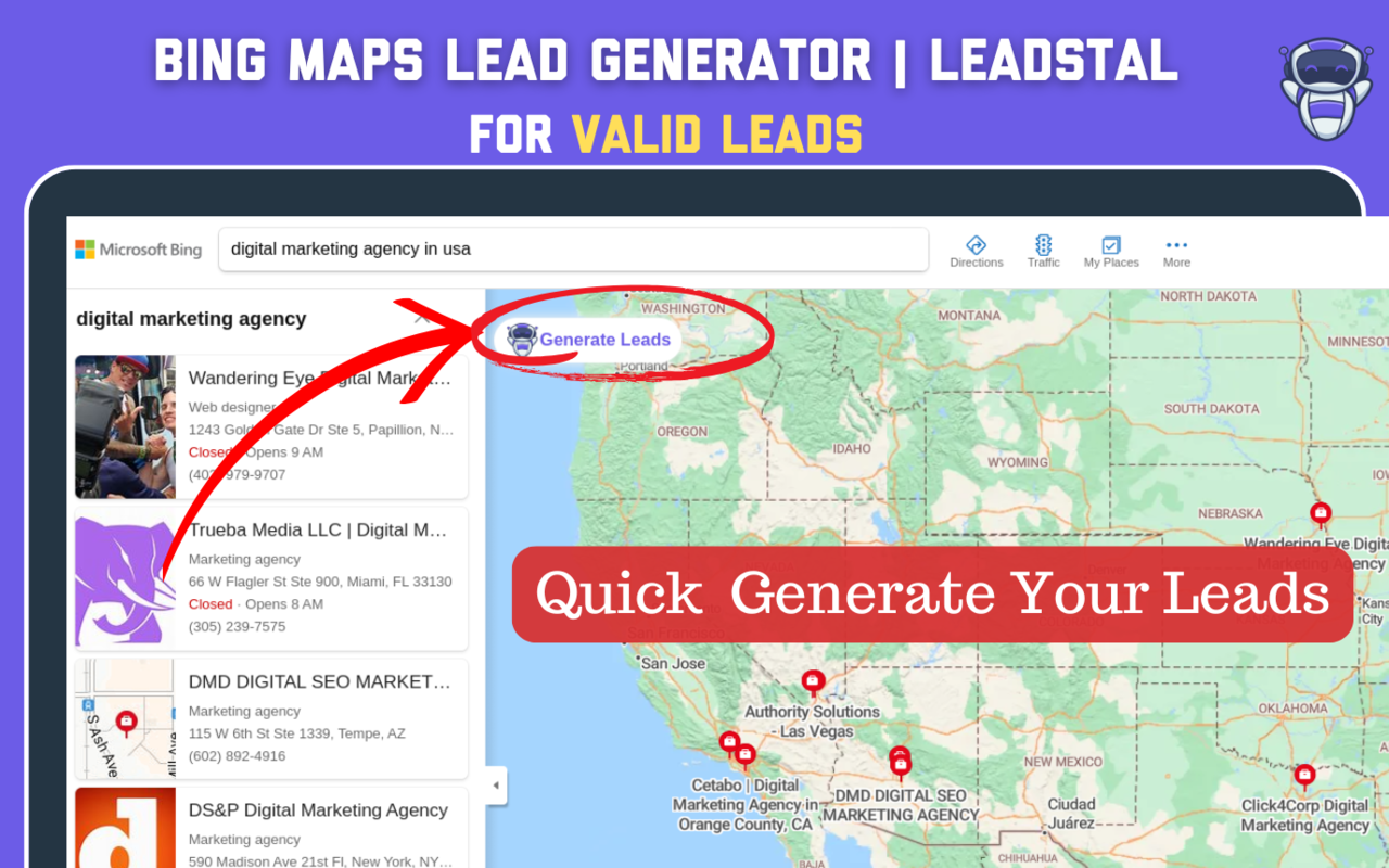 Maps Scraper | Leads Extractor by LeadStal chrome谷歌浏览器插件_扩展第3张截图