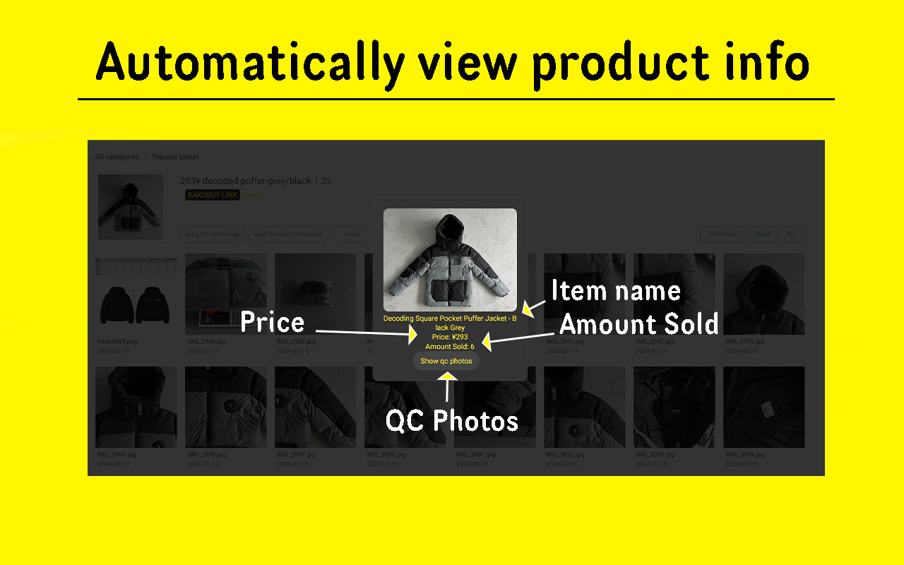 Repcentral Kakobuy Helper - Convert Links chrome谷歌浏览器插件_扩展第2张截图