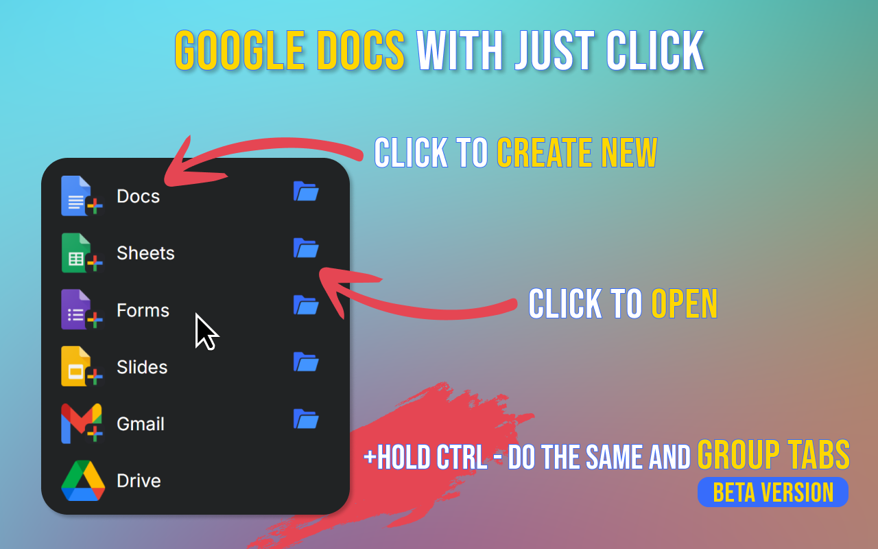 新文档 - Create Google Docs chrome谷歌浏览器插件_扩展第1张截图