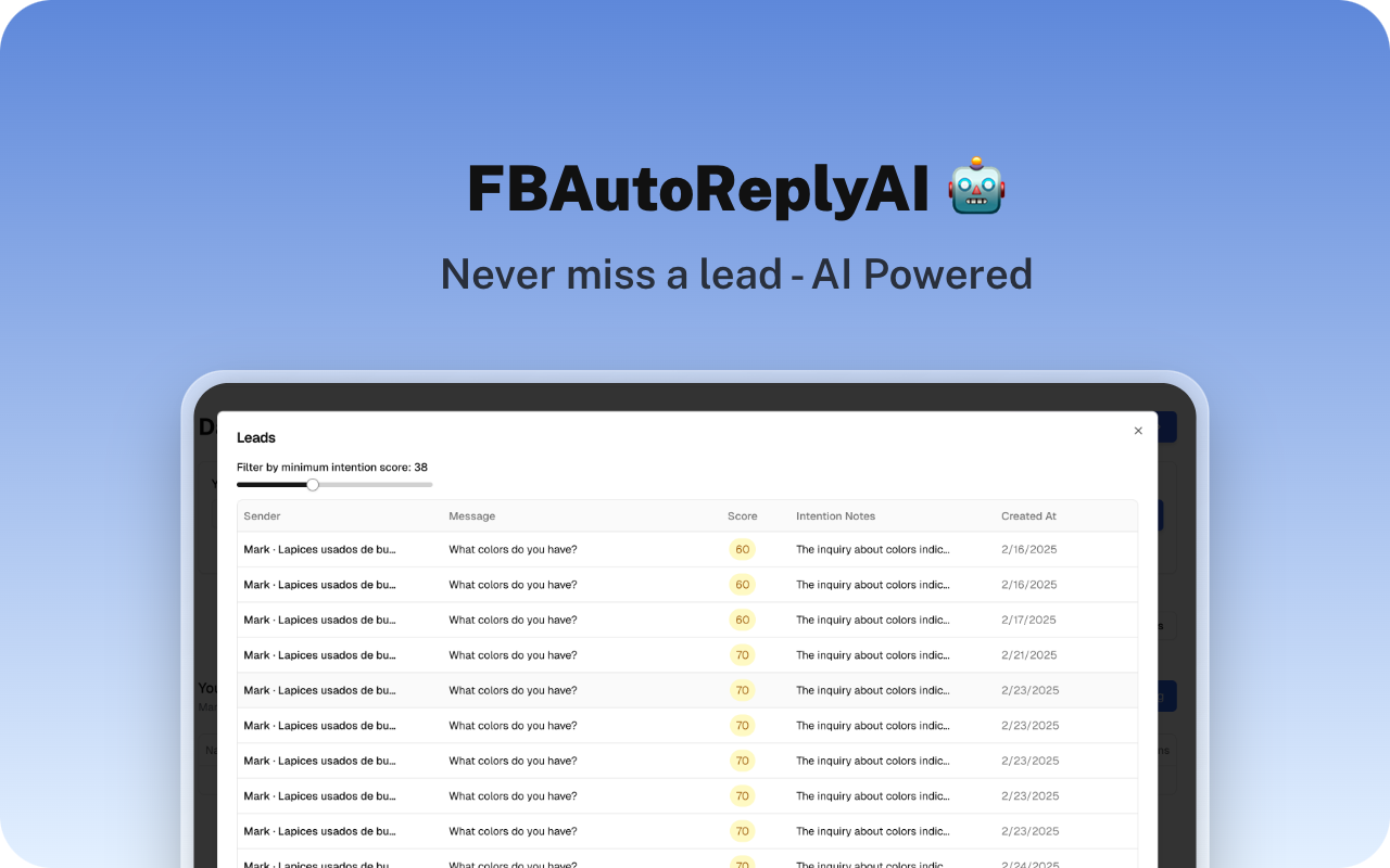 FB Auto Reply AI For Marketplace chrome谷歌浏览器插件_扩展第2张截图