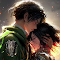 Live Wallpaper: Eren and Mikasa Last Memories - Attack on Titan LOGO 图标