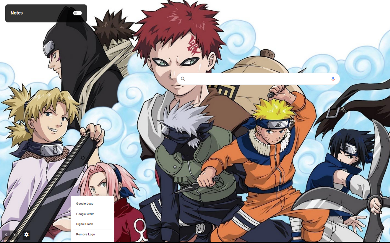 Naruto Wallpapers New Tab chrome谷歌浏览器插件_扩展第1张截图