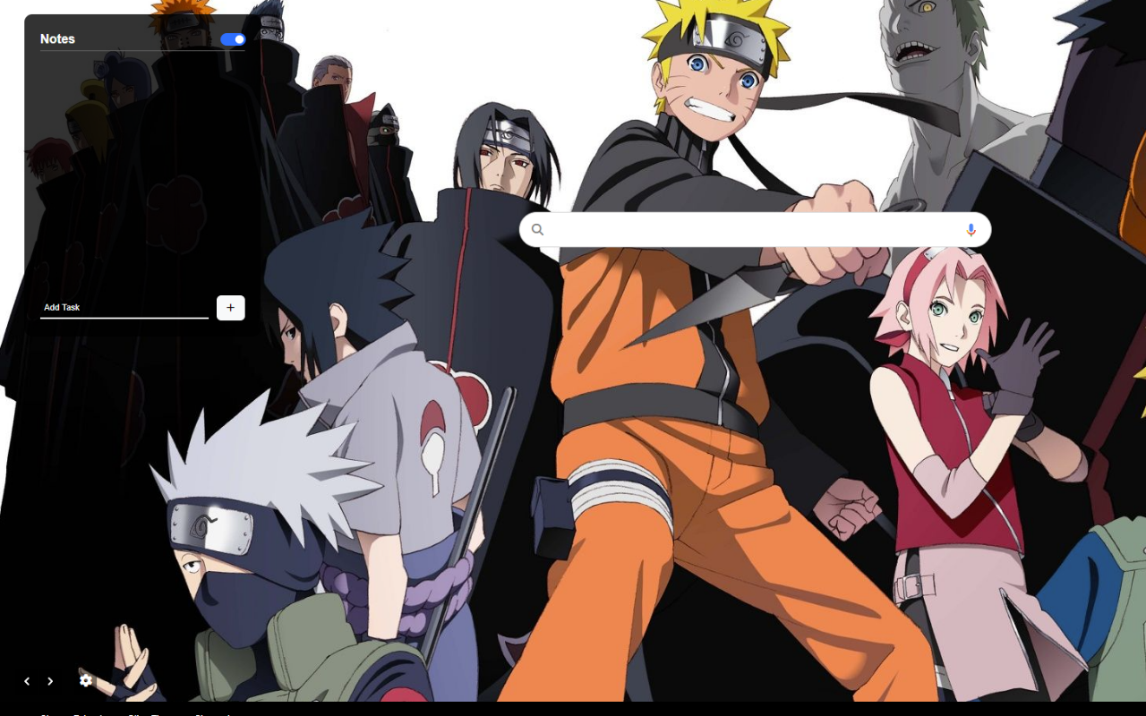 Naruto Wallpapers New Tab chrome谷歌浏览器插件_扩展第2张截图