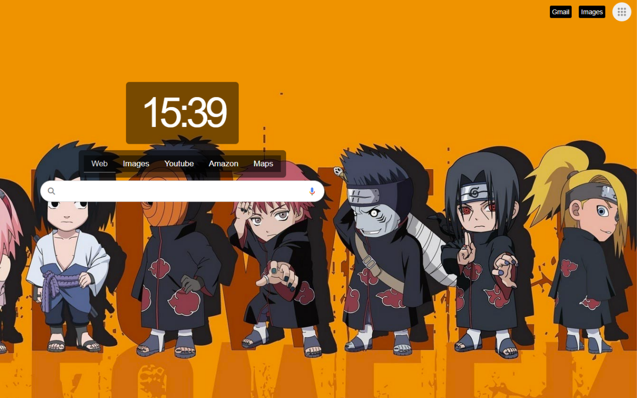 Naruto Wallpapers New Tab chrome谷歌浏览器插件_扩展第3张截图