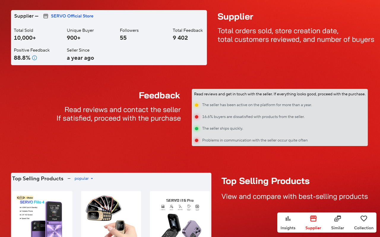Ali Quick - AliExpress Dropship Tool chrome谷歌浏览器插件_扩展第2张截图