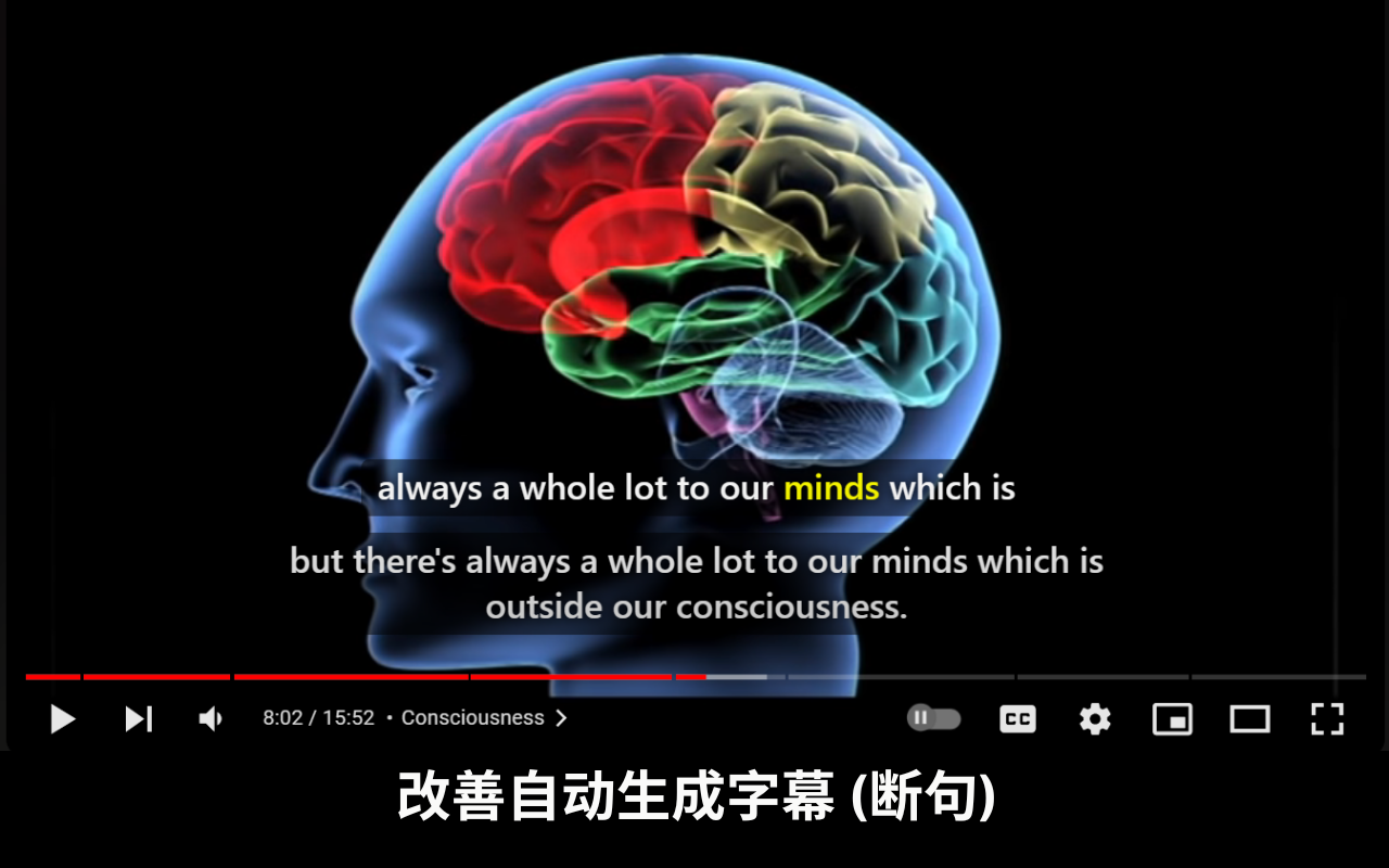 Youtube 双语字幕 chrome谷歌浏览器插件_扩展第2张截图