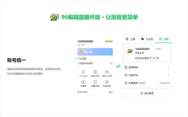 96编辑器小工具 chrome谷歌浏览器插件_扩展第1张截图