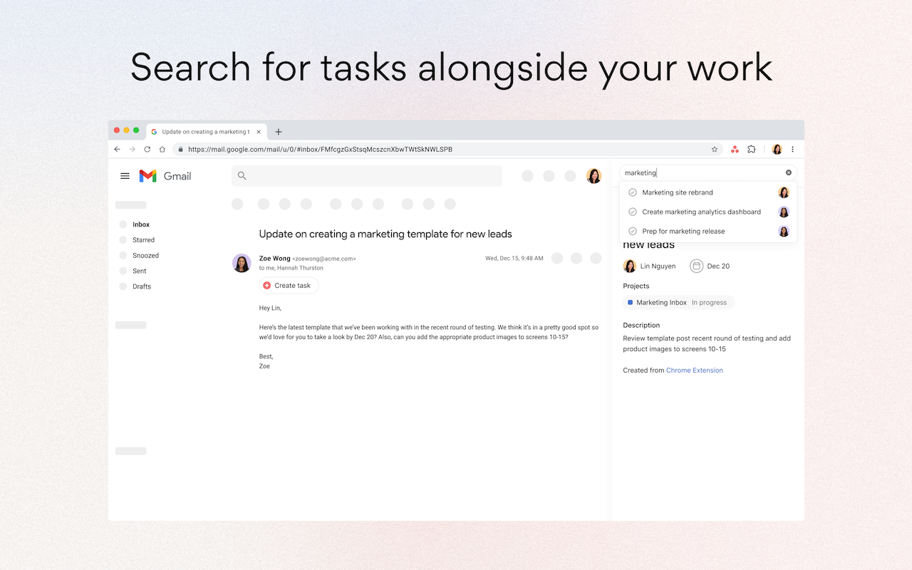 Asana chrome谷歌浏览器插件_扩展第2张截图