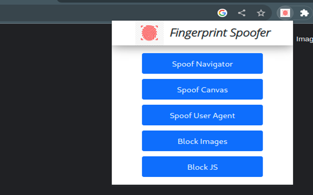Fingerprint Spoofer chrome谷歌浏览器插件_扩展第4张截图