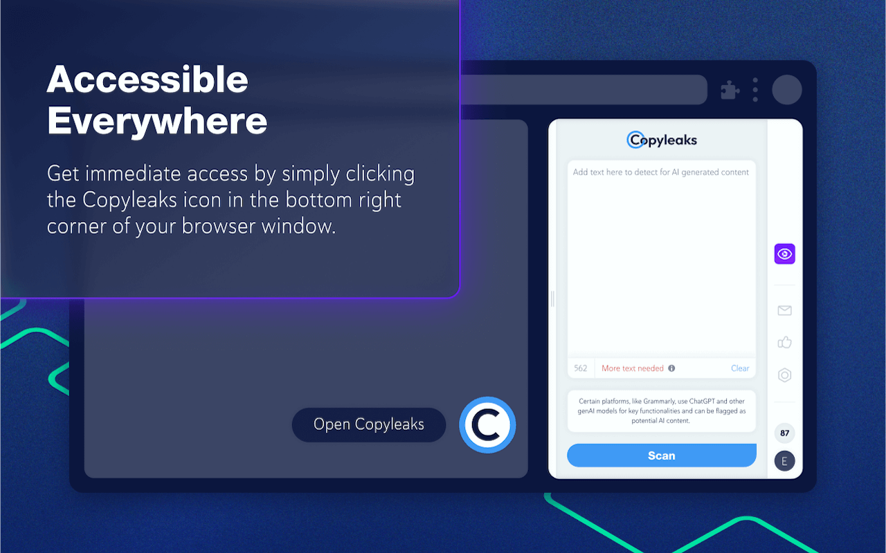 AI Content Detector - Copyleaks chrome谷歌浏览器插件_扩展第4张截图