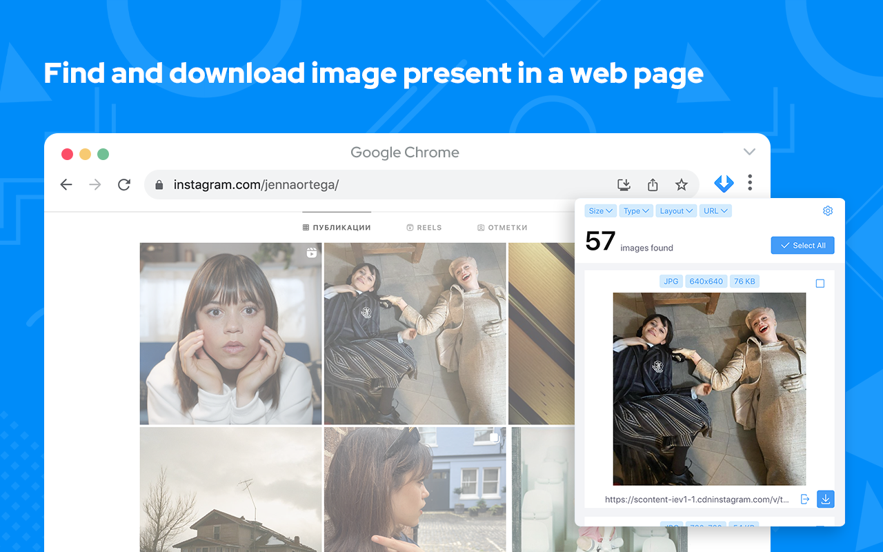 Image Downloader - picture and photos saver chrome谷歌浏览器插件_扩展第2张截图