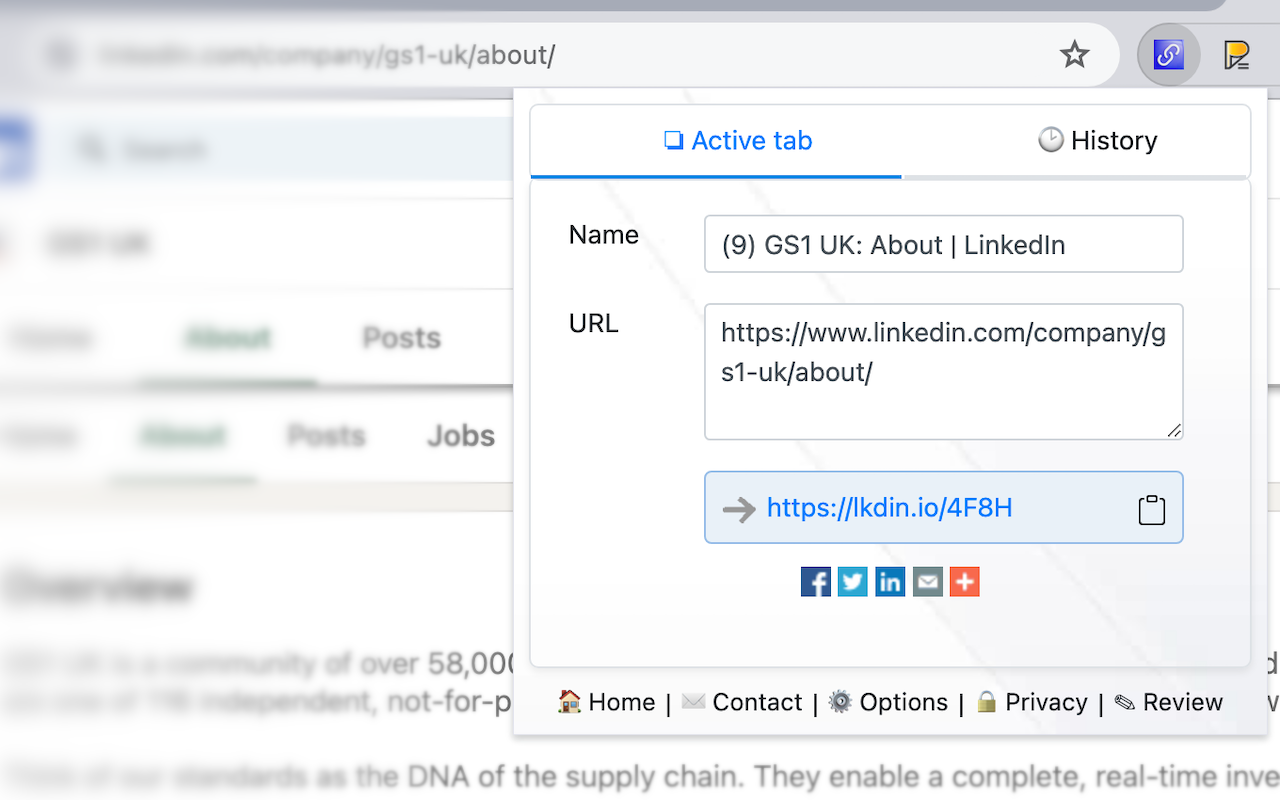 Best URL Shortener chrome谷歌浏览器插件_扩展第1张截图